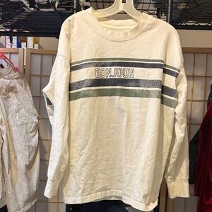 Aerie White Long Sleeve Top